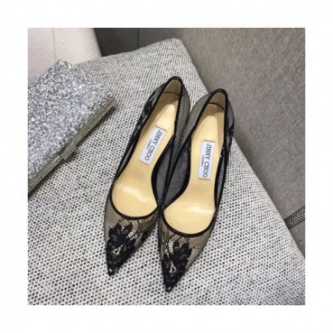 Jimmy Choo 2019 Ladies Lace Pumps High Heel - 지미츄 2019 여성용 레이스 펌프스 하이힐 ,JIMS0047.Size(215 