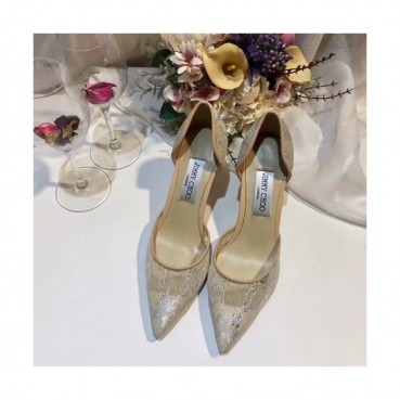 Jimmy Choo 2019 Ladies Lace High Heel - 지미츄 2019 여성용 레이스 하이힐 ,JIMS0044.Size(215 