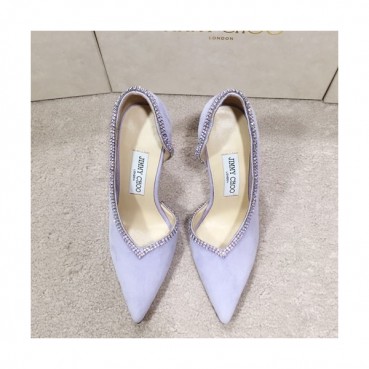 Jimmy Choo 2019 Ladies Suede High Heel - 지미츄 2019 여성용 스웨이드 하이힐 ,JIMS0042.Size(225 