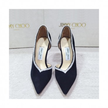 Jimmy Choo 2019 Ladies Suede High Heel - 지미츄 2019 여성용 스웨이드 하이힐 ,JIMS0040.Size(225 
