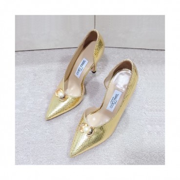 Jimmy Choo 2019 Ladies Leather High Heel - 지미츄 2019 여성용 레더 하이힐 ,JIMS0038.Size(225 