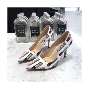 Prada 2019 Ladies Leather Pumps High Heel - 프라다 2019 여성용 레더 펌프스 하이힐, PRAS0032.Size(225 
