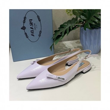 Prada 2019 Ladies Leather Slingback - 프라다 2019 여성용 레더 슬링백 PRAS0024.Size(225 