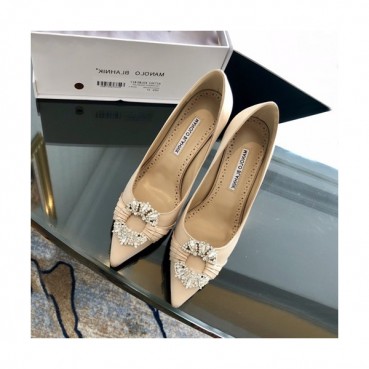Monolo Blahnik 2019 Ladies Pumps High Heel - 마놀로 블라닉 2019 여성용 실크 펌프스 하이힐,MONS0008.Size(225 