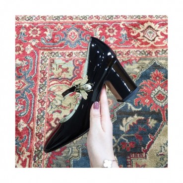 Gucci 2019 Ladies Leather Pumps - 구찌 2019 여성용 레더 펌프스 GUCS0030.Size(225 