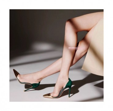 Gianvito Rossi 2019 Womens Suede High-heel Pumps 