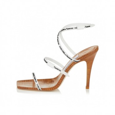 Jimmy-Choo x Off white 2019 Ladies Logo Strap High