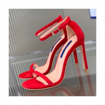 [커스텀급]Stuart Weitzman 2019 Womens High-heel Leather Sandal 