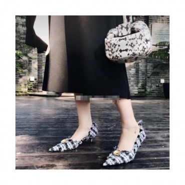 Balenciaga 2019 Womens Tweed Pumps - 발렌시아가 여성 트위드 펌프스 Bal0157x.Size(225 