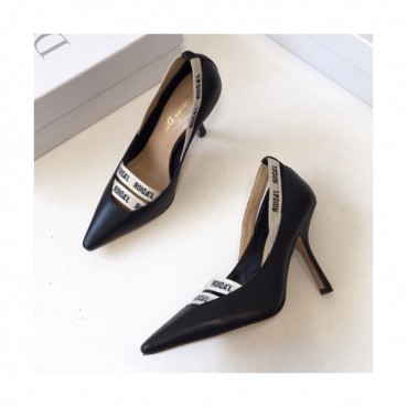 Christian Dior 2019 Womens J'adior Embroidery Logo Pumps - 크리스챤 디올 여성 자디오 자수 로고 펌프스 Dio0184x.Size(225 