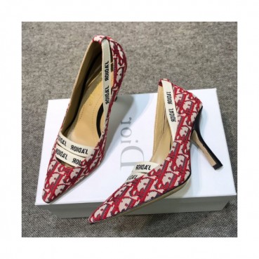 Christian Dior 2019 Womens J'adior Embroidery Logo Pumps - 크리스챤 디올 여성 자디오 자수 로고 펌프스 Dio0296x.Size(225 
