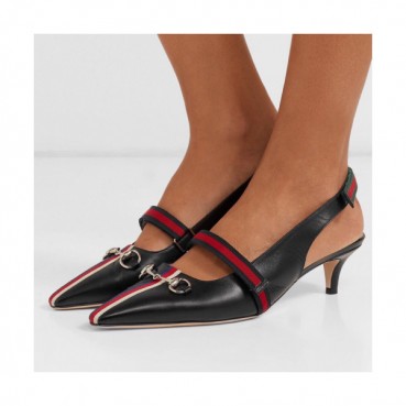 Gucci 2019 Ladies Horsbit Strap Lamskin Slingback - 구찌 여성 홀스빗 스트랩 램스킨 슬링백 Guc0966x.Size(225 