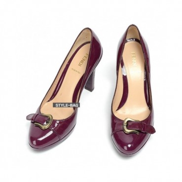 Fendi 2019 Womens Gancio Patent Pumps - 펜디 여성 간치오 페이던트 펌프스 Fen0180x.Size(225 