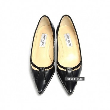 Jimmy-Choo 2019 Ladies Lace Leather Pumps 