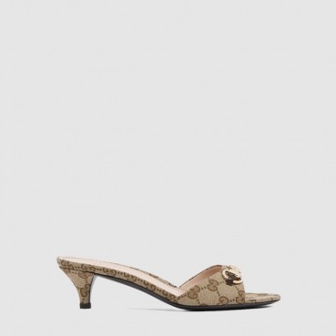 구찌 여성 홀스빗 슬라이드 샌들 - Gucci Womens Horsebit Slide Sandals 