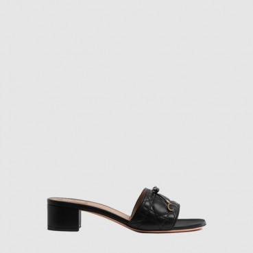 디올 여성 까나쥬 힐 슬라이드 - Dior Womens Cannage Heel Slides 