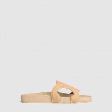 셀린느 여성 트리옹프 슬라이드 - Celine Womens Triomphe Slide 