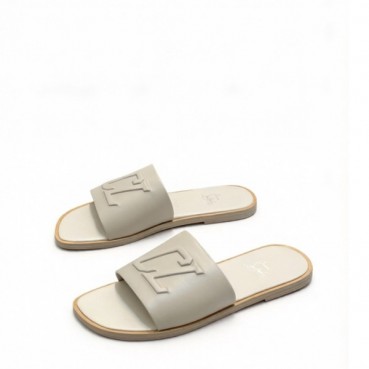 크리스찬 루부탱 남성 CL 로고 슬라이드 샌들 - Christian Loubutin Mens CL Logo