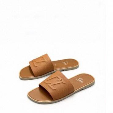 크리스찬 루부탱 남성 CL 로고 슬라이드 샌들 - Christian Loubutin Mens CL Logo