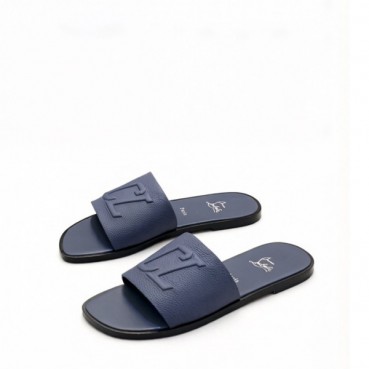 크리스찬 루부탱 남성 CL 로고 슬라이드 샌들 - Christian Loubutin Mens CL Logo