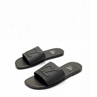 크리스찬 루부탱 남성 CL 로고 슬라이드 샌들 - Christian Loubutin Mens CL Logo