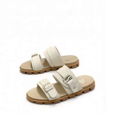 크리스찬 루부탱 남성 CL 로고 슬라이드 샌들 - Christian Loubutin Mens CL Logo