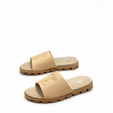 크리스찬 루부탱 남성 CL 로고 슬라이드 샌들 - Christian Loubutin Mens CL Logo