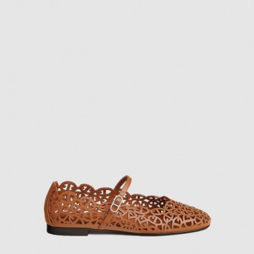 에르메스 여성 메리 발레리나 플랫 - Hermes Womens Meli Ballerina Flat 