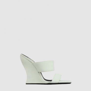 알라이아 여성 웨이브 스웨이드 뮬 - Alaia Womens Wave Suede Mule 
