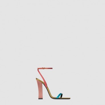 입생로랑 여성 새틴 도미니트 샌들 - Saint Laurent Satin Dominique Sandals 