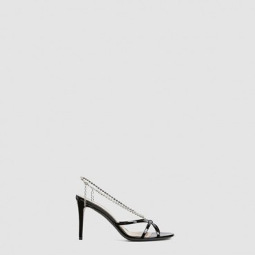 구찌 여성 크리스털 체인 샌들 - Gucci Womens Crystal Chain Sandals 