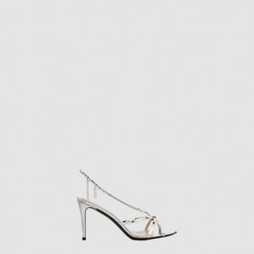 구찌 여성 크리스털 체인 샌들 - Gucci Womens Crystal Chain Sandals 