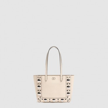 발렌티노 여성 가라바니 넬코트 그레이니 미니 쇼퍼백 - Valentino Womens Garavani Nellcote Grainy Mini Shopper Bag 