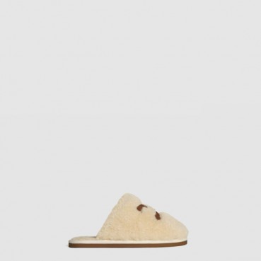 셀린느 여성 조지아 슬라이드 시어링 - Celine Womens Georgia Slide Shearling 