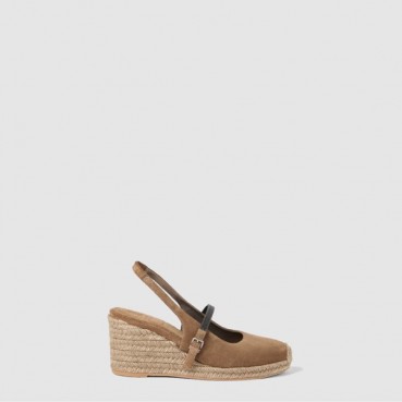 브루넬로 쿠치넬리 여성 에스파드릴 웨지힐 - Brunello Cucinelli Espadrille Wedge Heel 