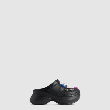 발렌시아가 남/녀 크록스 지비츠 뮬 - Balenciaga Crocs Jibbitz Mule 