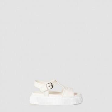 미우미우 여성 데님 플랫폼 샌들 - Miu Miu Denim Platform Sandals 