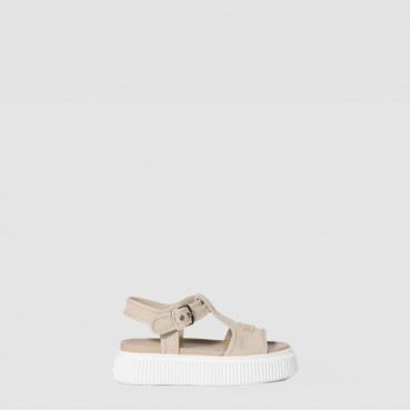 미우미우 여성 데님 플랫폼 샌들 - Miu Miu Denim Platform Sandals 