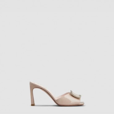로저비비에 여성 트럼펫 메탈 버클 뮬 - Roger Vivier Womens Trompette Metal Buckle Mule 