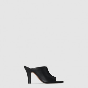 더 로우 여성 Signum 가죽 뮬 - The Row Signum Leather Mule 