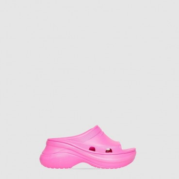 발렌시아가 여성 풀 크록스 슬라이드 샌들 - Balenciaga Womens Full Crocs Slide Sandals 