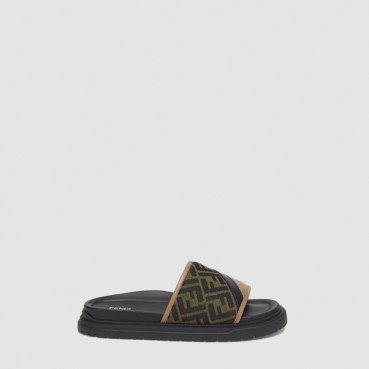 펜디 남성 다이고널 슬라이드 - Fendi Mens Diagonal Slide 
