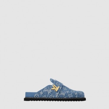루이비통 남성 LV 코지 플랫 컴포트 클로그 - Louis vuitton Mens LV Cozy Flat Comfort Clog 