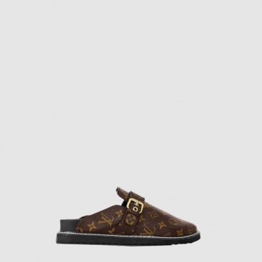 루이비통 남성 LV 코지 플랫 컴포트 클로그 - Louis vuitton Mens LV Cozy Flat Comfort Clog 