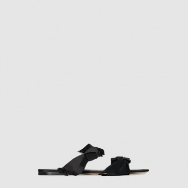 더 로우 여성 Vika 새틴 노트 샌들 - The Row Womens Vika Satin Knot Sandals 