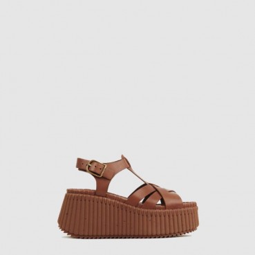 끌로에 여성 NAMA 웨지 샌들 - Chloe Womens NAMA Wedge Sandals 