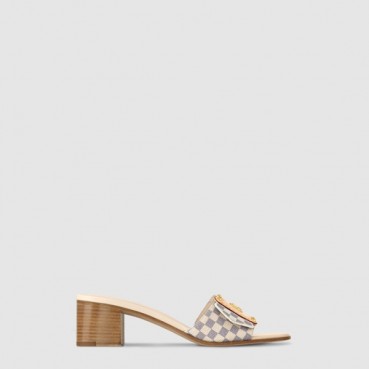 루이비통 여성 LV 프레임 뮬 - Louis vuitton Womens LV Frame Mule 