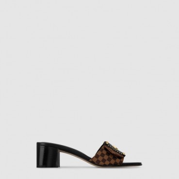 루이비통 여성 LV 프레임 뮬 - Louis vuitton Womens LV Frame Mule 