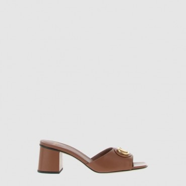발렌티노 여성 브이로고 슬라이드 샌들 - Valentino Womens V