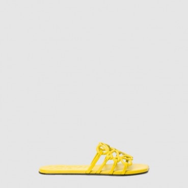 로에베 여성 페탈 아나그램 슬라이드 - Loewe Womens Petal Anagram Slipper 